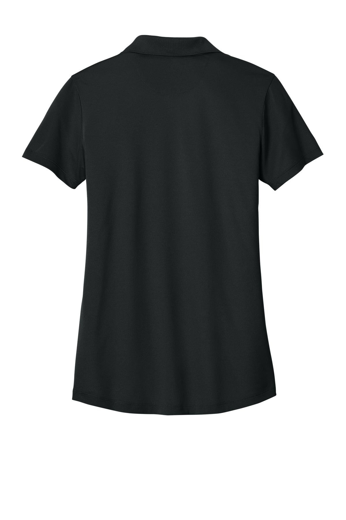 Brooks Brothers Women's Mesh Pique Performance Polo - Deep Black