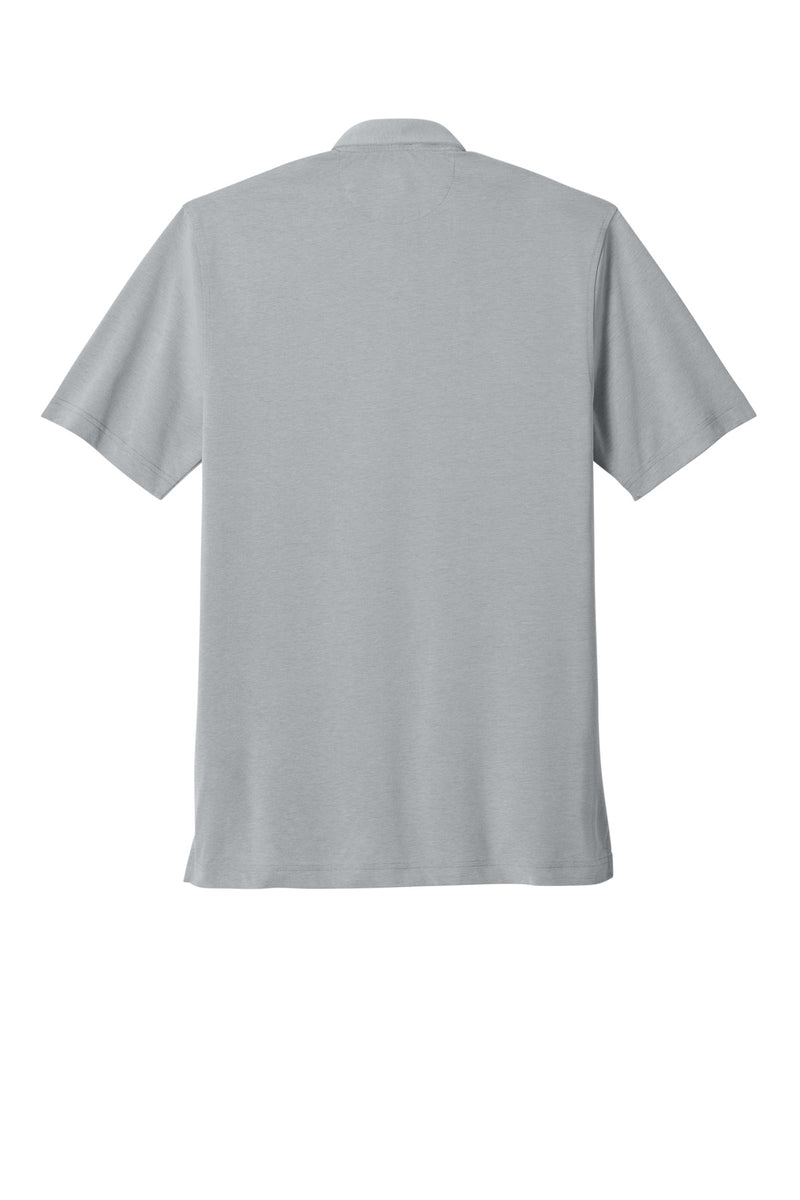 Brooks Brothers Pinpoint Pique Dress Polo - Grey End On End