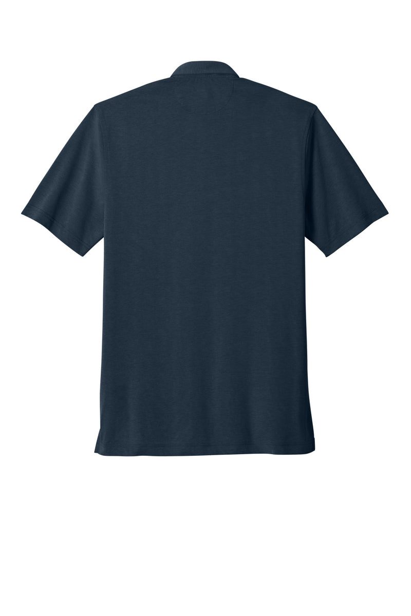 Brooks Brothers Pinpoint Pique Dress Polo - Navy Blazer