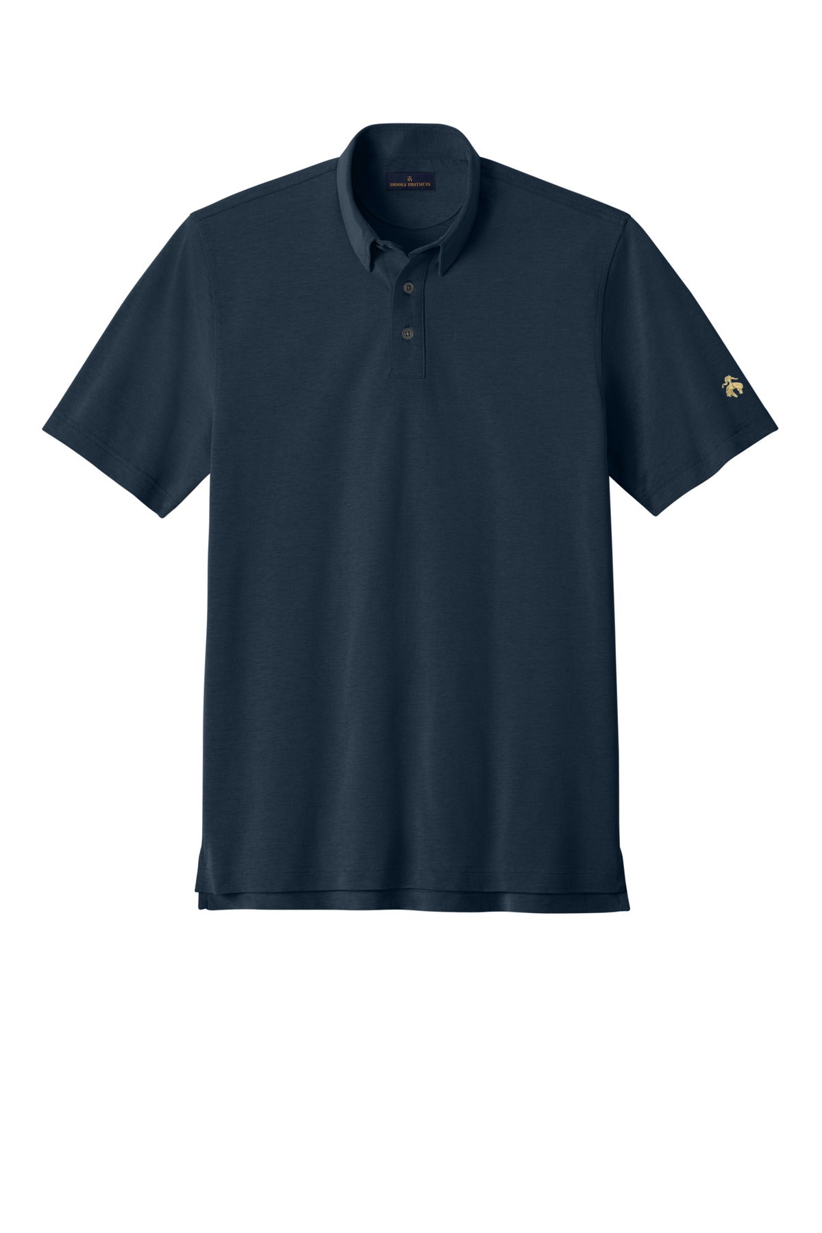 Brooks Brothers Pinpoint Pique Dress Polo - Navy Blazer
