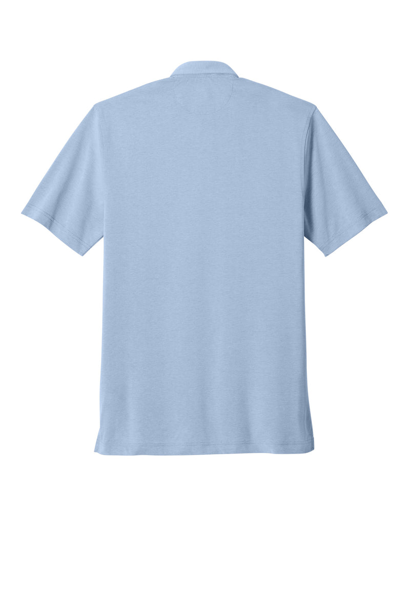 Brooks Brothers Pinpoint Pique Dress Polo - Newport Blue End On End