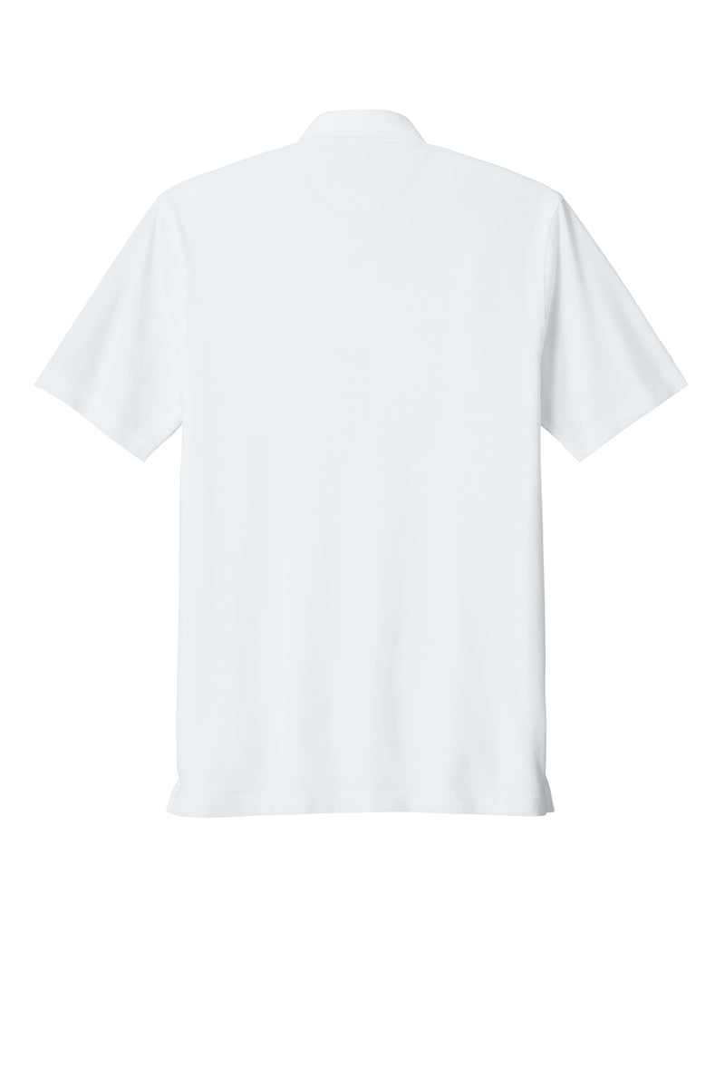 Brooks Brothers Pinpoint Pique Dress Polo - White