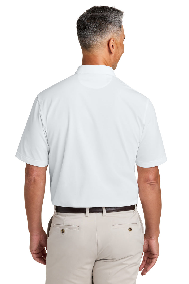 Brooks Brothers Pinpoint Pique Dress Polo - White