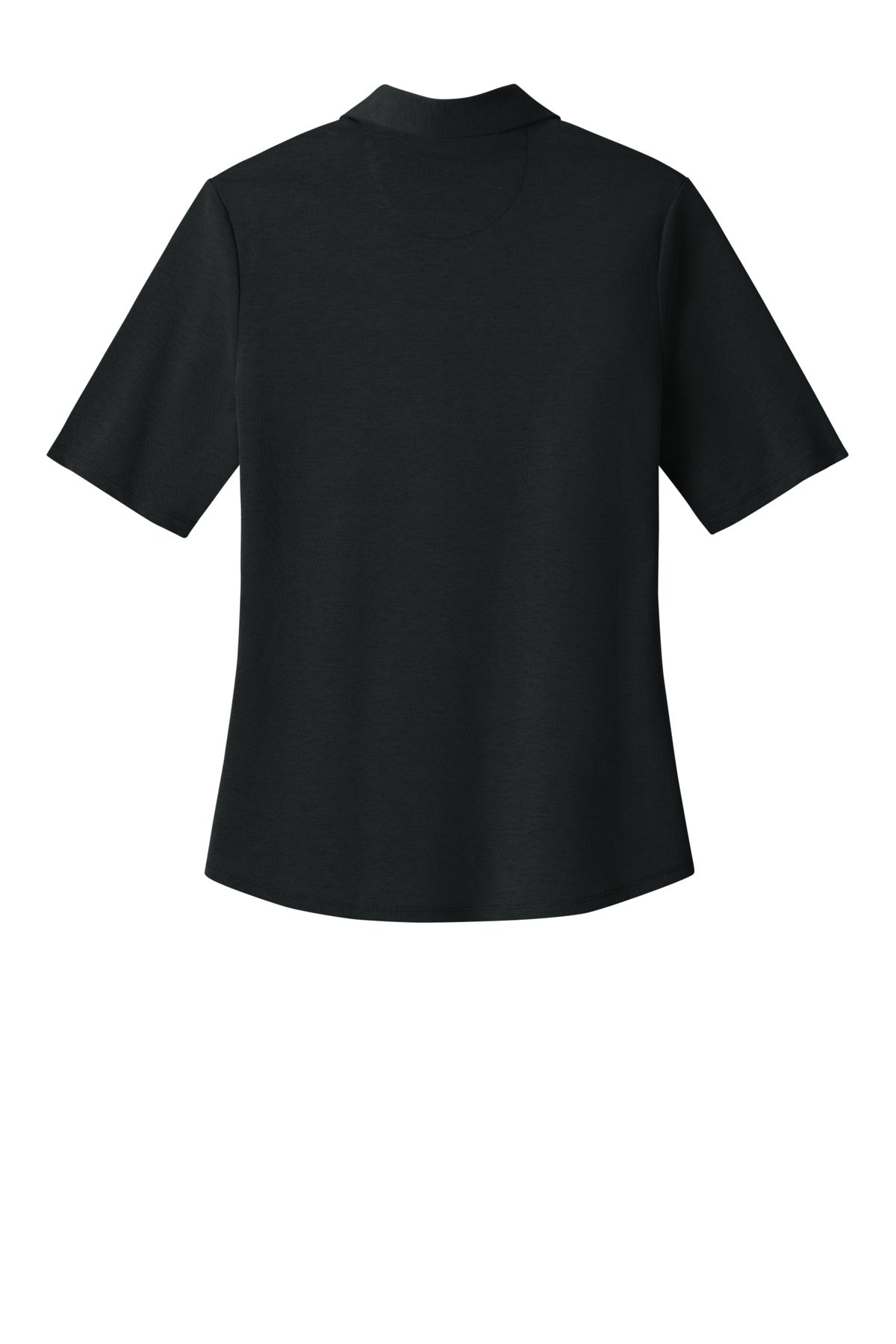 Brooks Brothers Women's Pinpoint Pique Polo - Deep Black