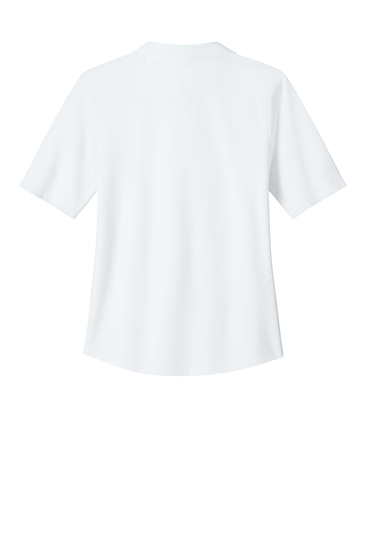 Brooks Brothers Women's Pinpoint Pique Polo - White