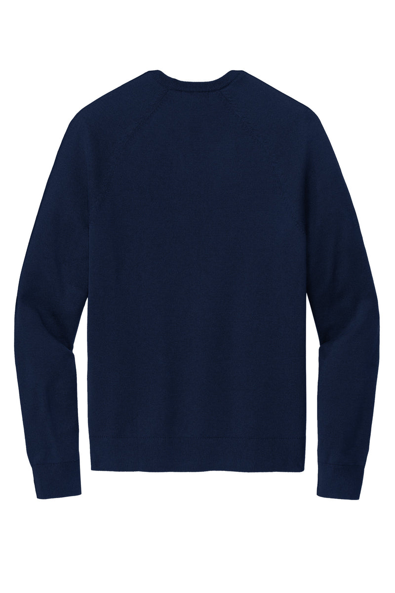 Brooks Brothers Cotton Stretch V-Neck Sweater - Navy Blazer