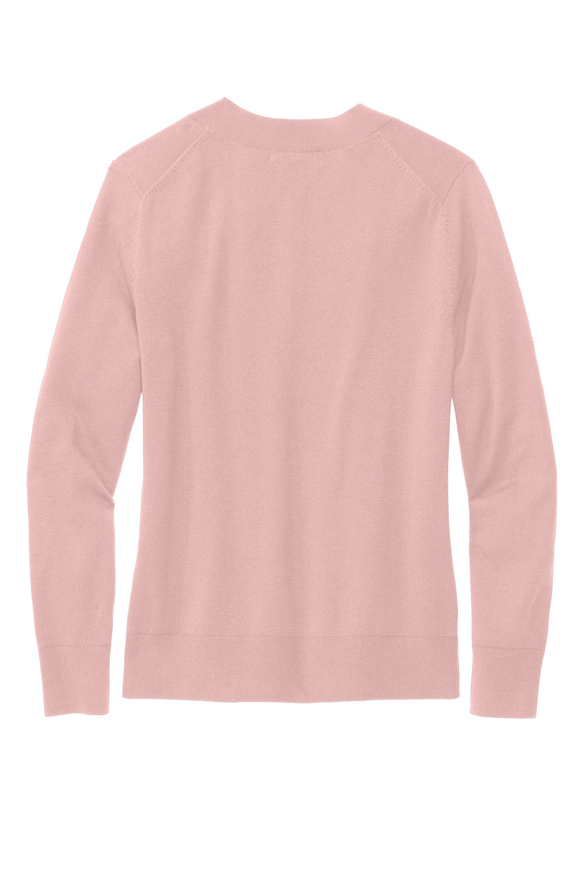 Brooks Brothers Women's Cotton Stretch V-Neck Sweater - Pearl Pink