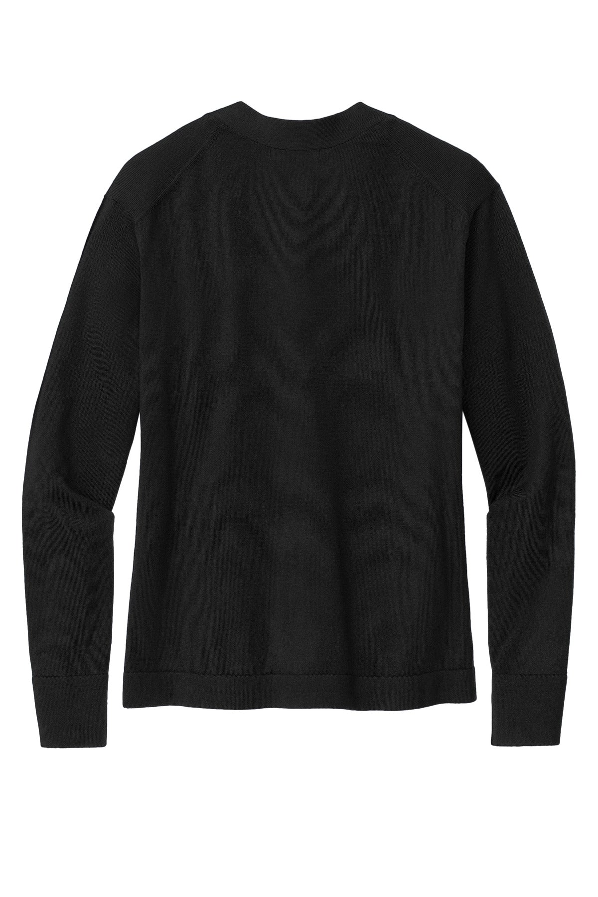 Brooks Brothers Women's Cotton Stretch Cardigan Sweater - Deep Black