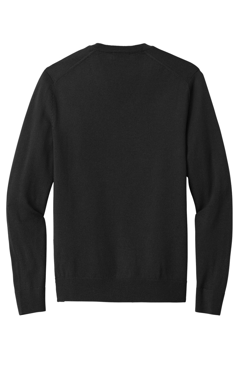 Brooks Brothers Washable Merino V-Neck Sweater - Deep Black