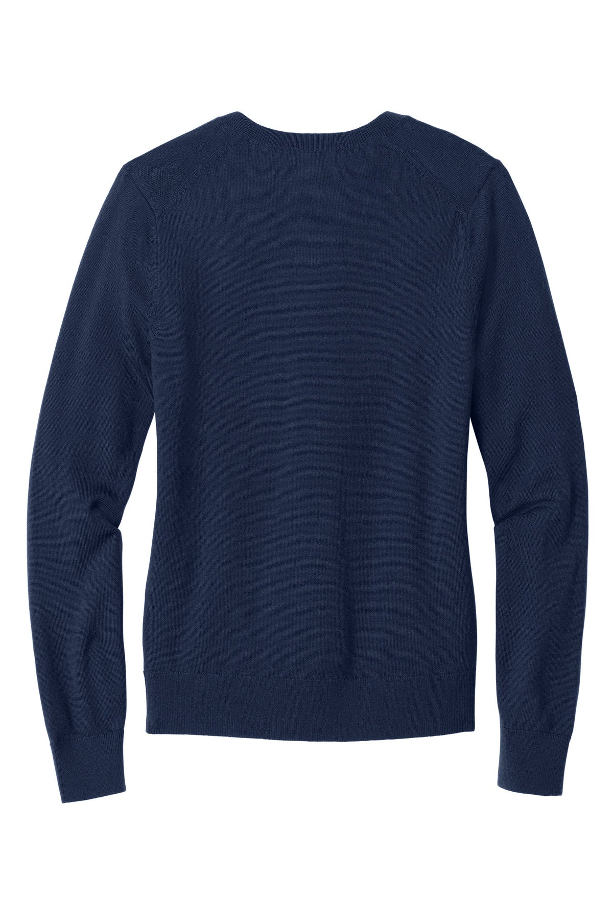 Brooks Brothers Women's Washable Merino V-Neck Sweater - Navy Blazer