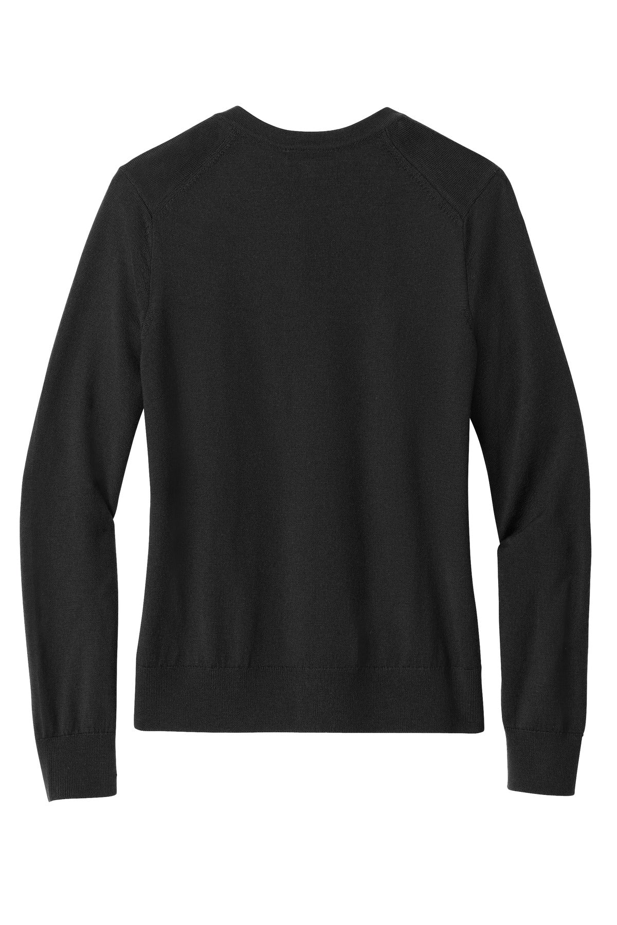 Brooks Brothers Women's Washable Merino Cardigan Sweater - Deep Black
