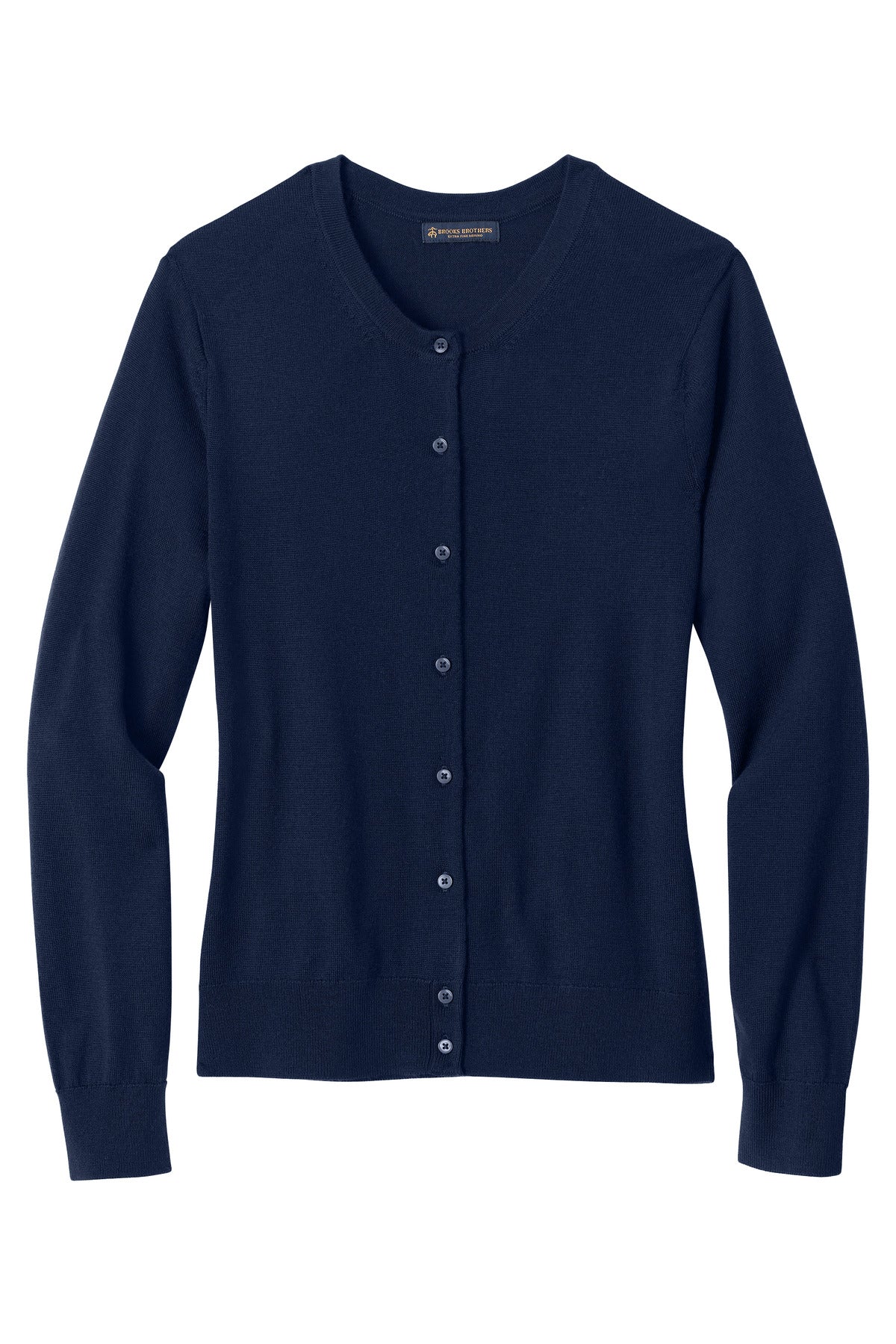 Brooks Brothers Women's Washable Merino Cardigan Sweater - Navy Blazer