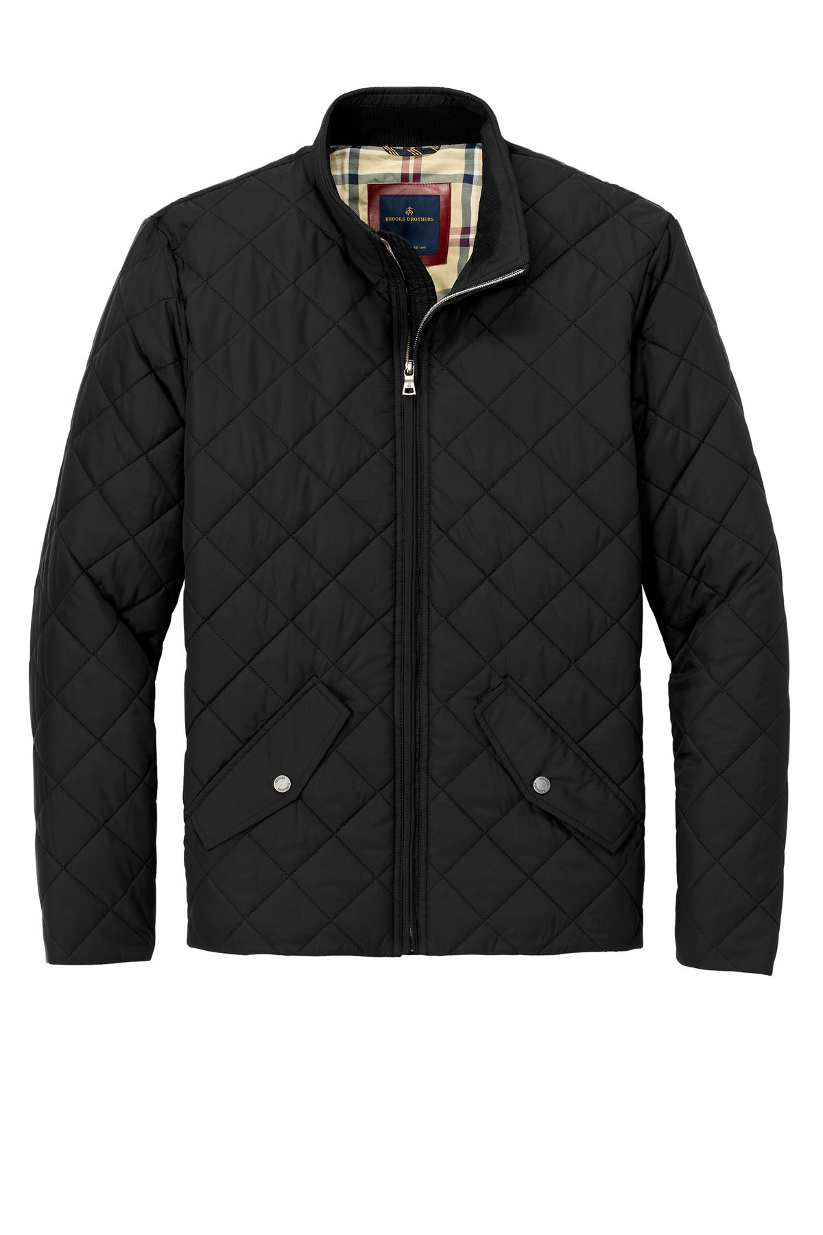 Brooks Brothers Quilted Jacket - Deep Black