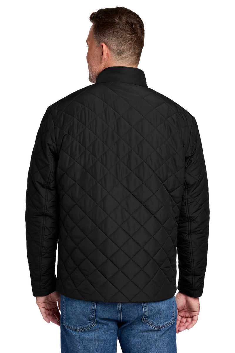 Brooks Brothers Quilted Jacket - Deep Black