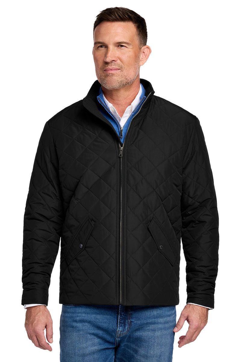 Brooks Brothers Quilted Jacket - Deep Black