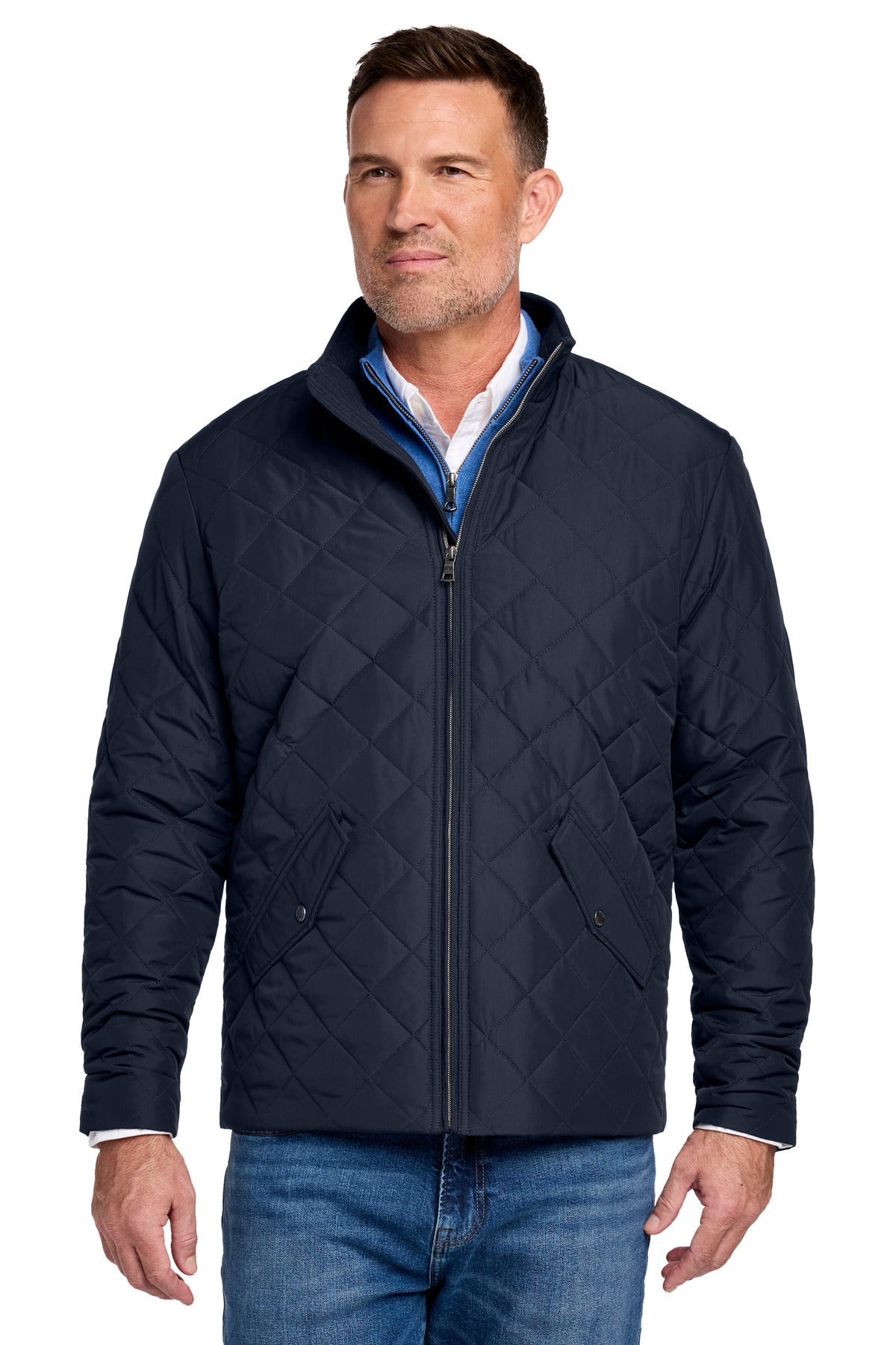 Brooks Brothers Quilted Jacket - Night Navy