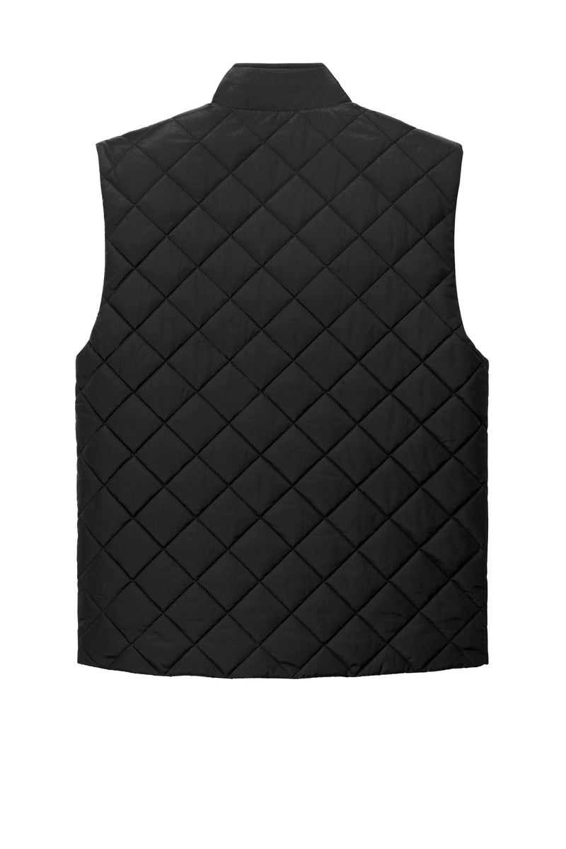 Brooks Brothers Quilted Vest - Deep Black