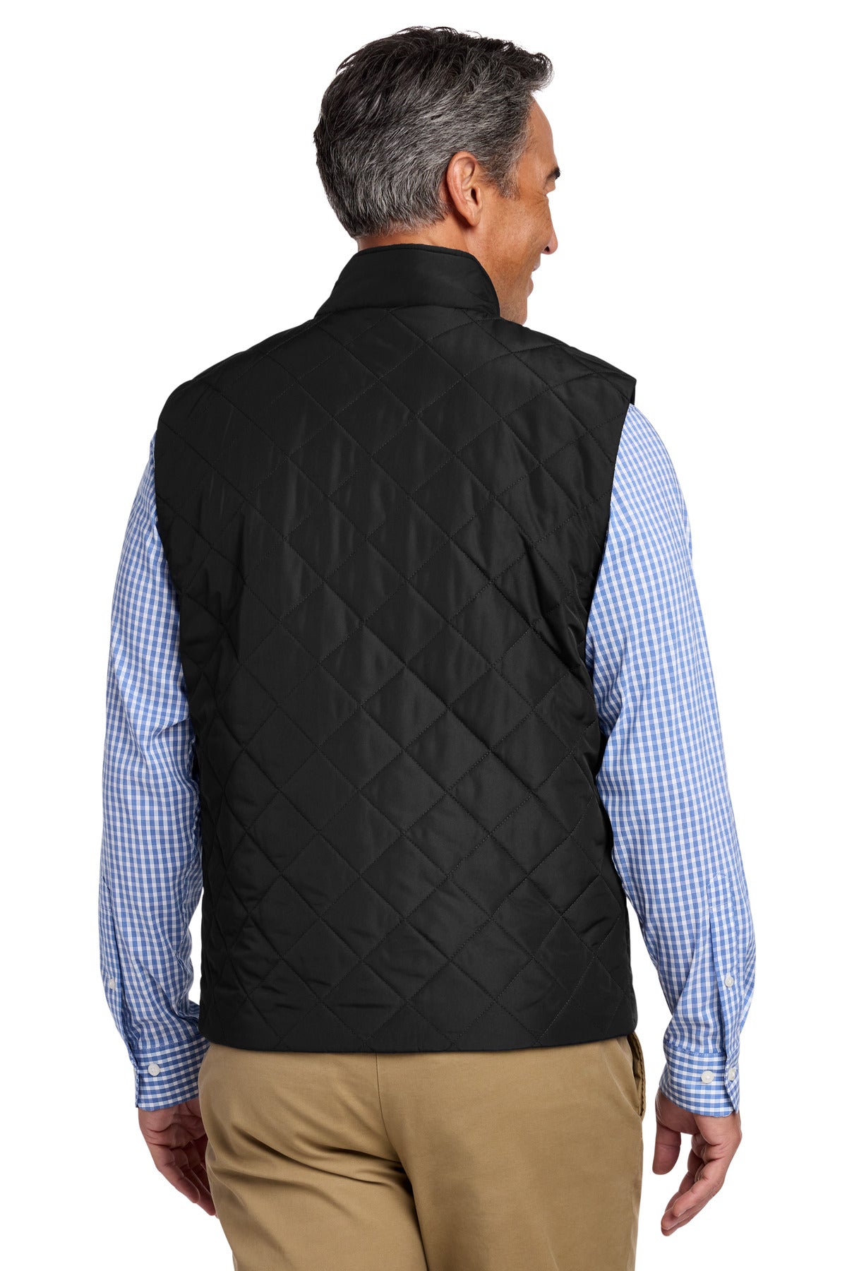 Brooks Brothers Quilted Vest - Deep Black