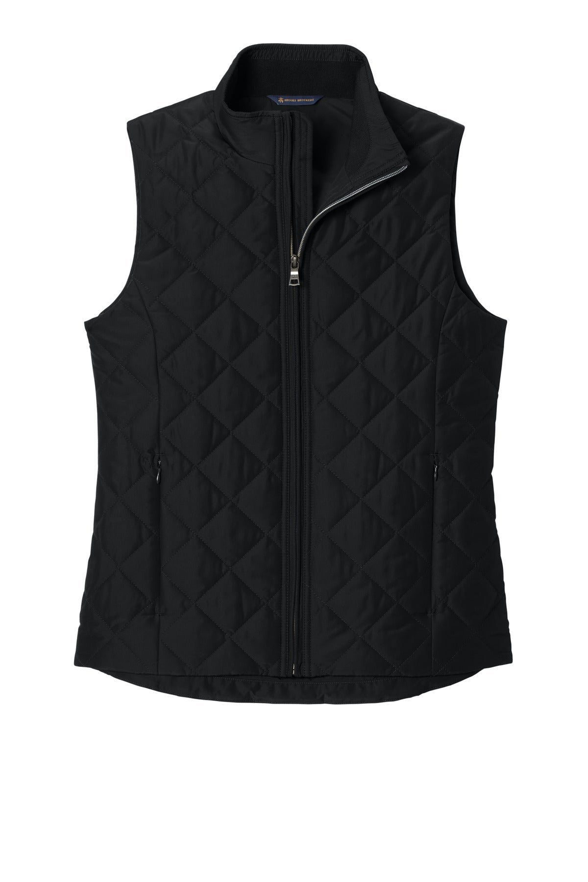 Brooks Brothers Women's Quilted Vest - Deep Black
