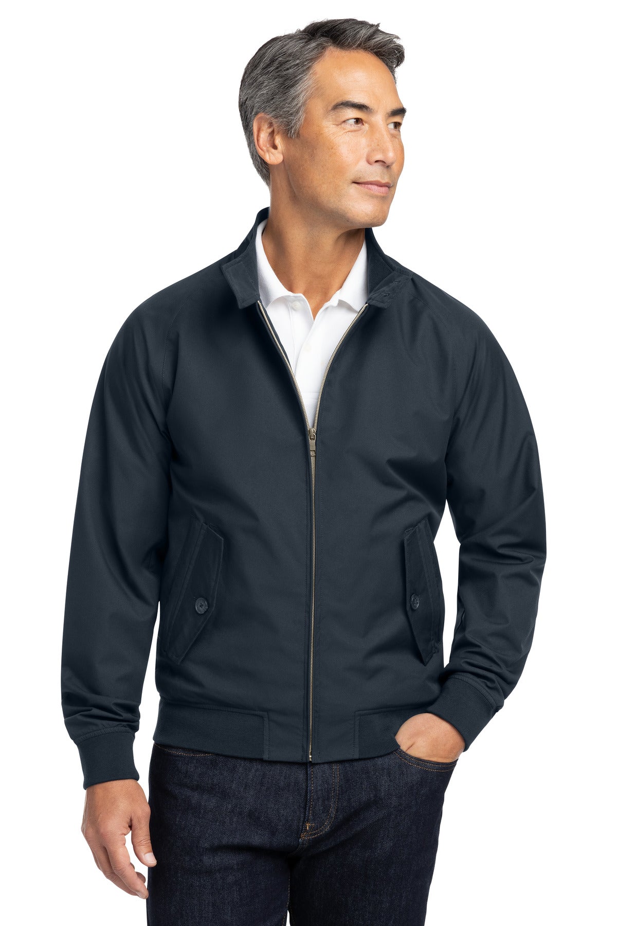 Brooks Brothers Bomber Jacket - Night Navy