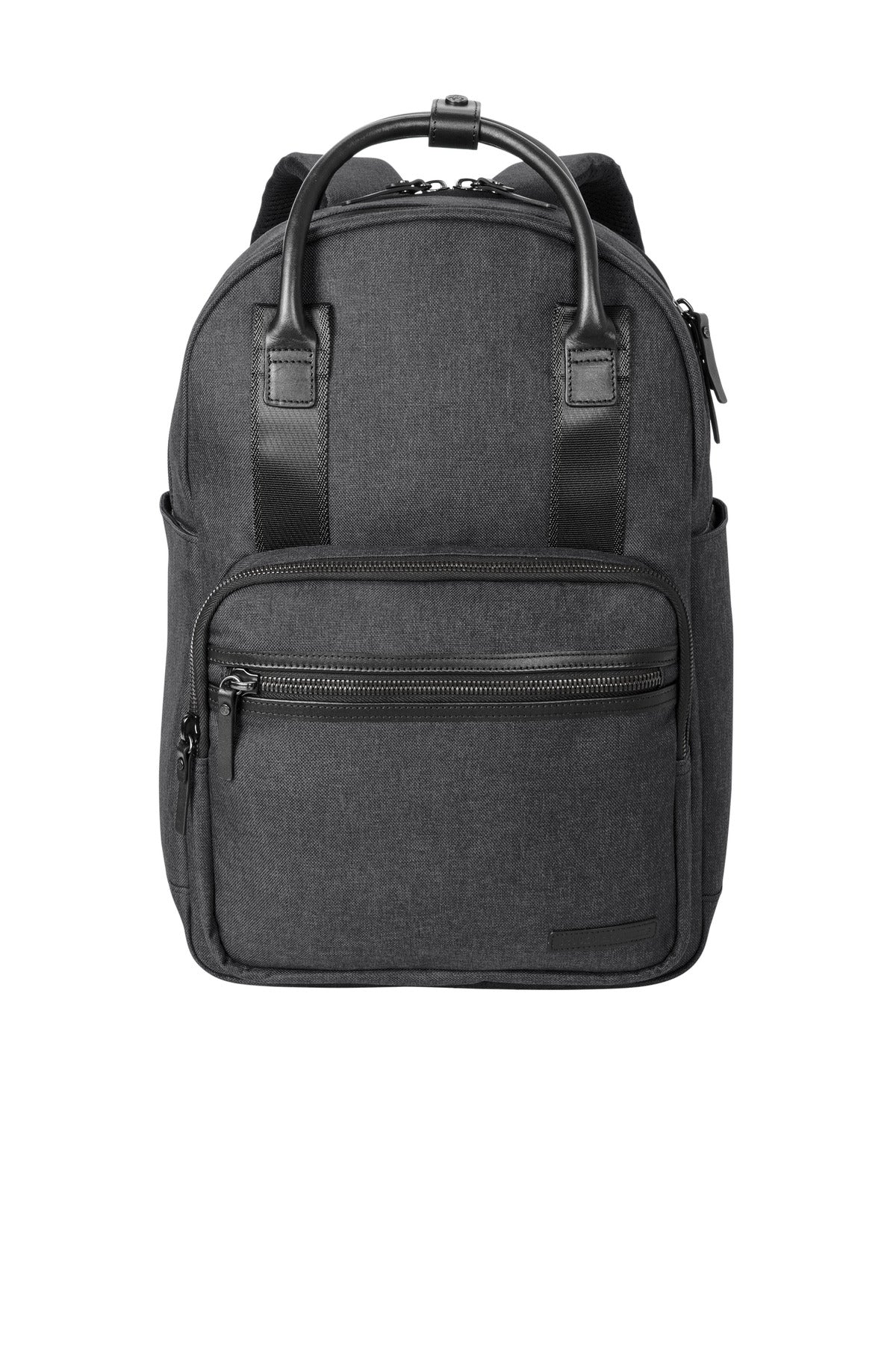 Brooks Brothers Grant Dual-Handle Backpack - Heather Grey
