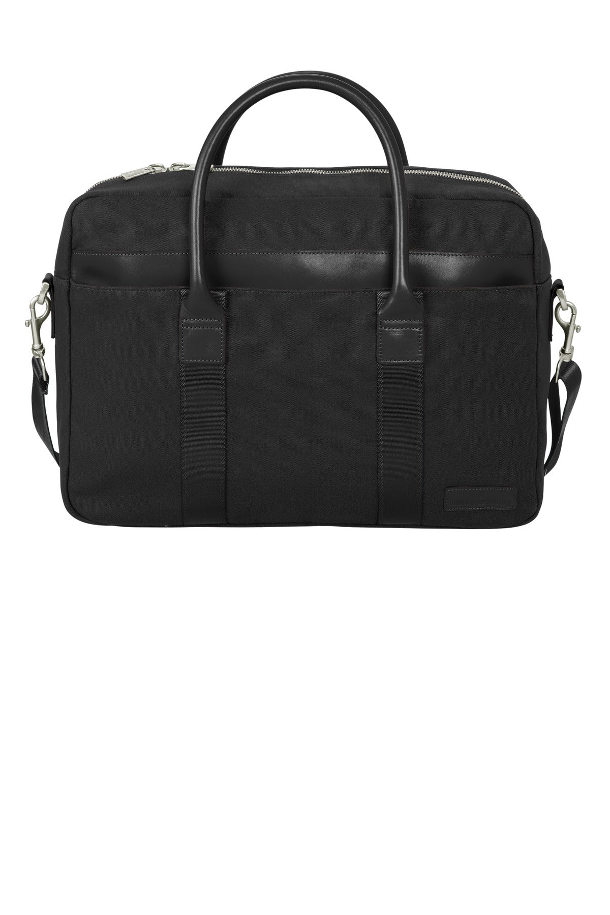 Brooks Brothers Wells Briefcase - Black