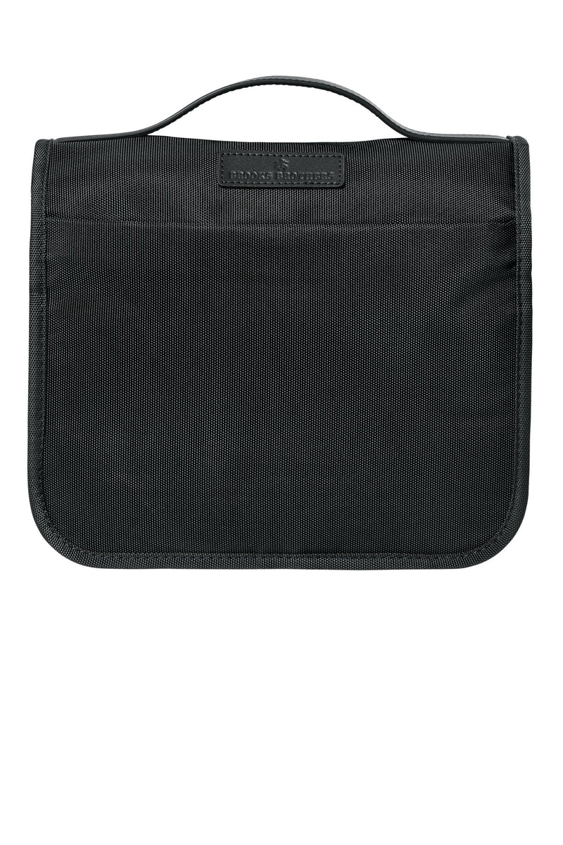 Brooks Brothers Oxford Small Travel Bag - Deep Black