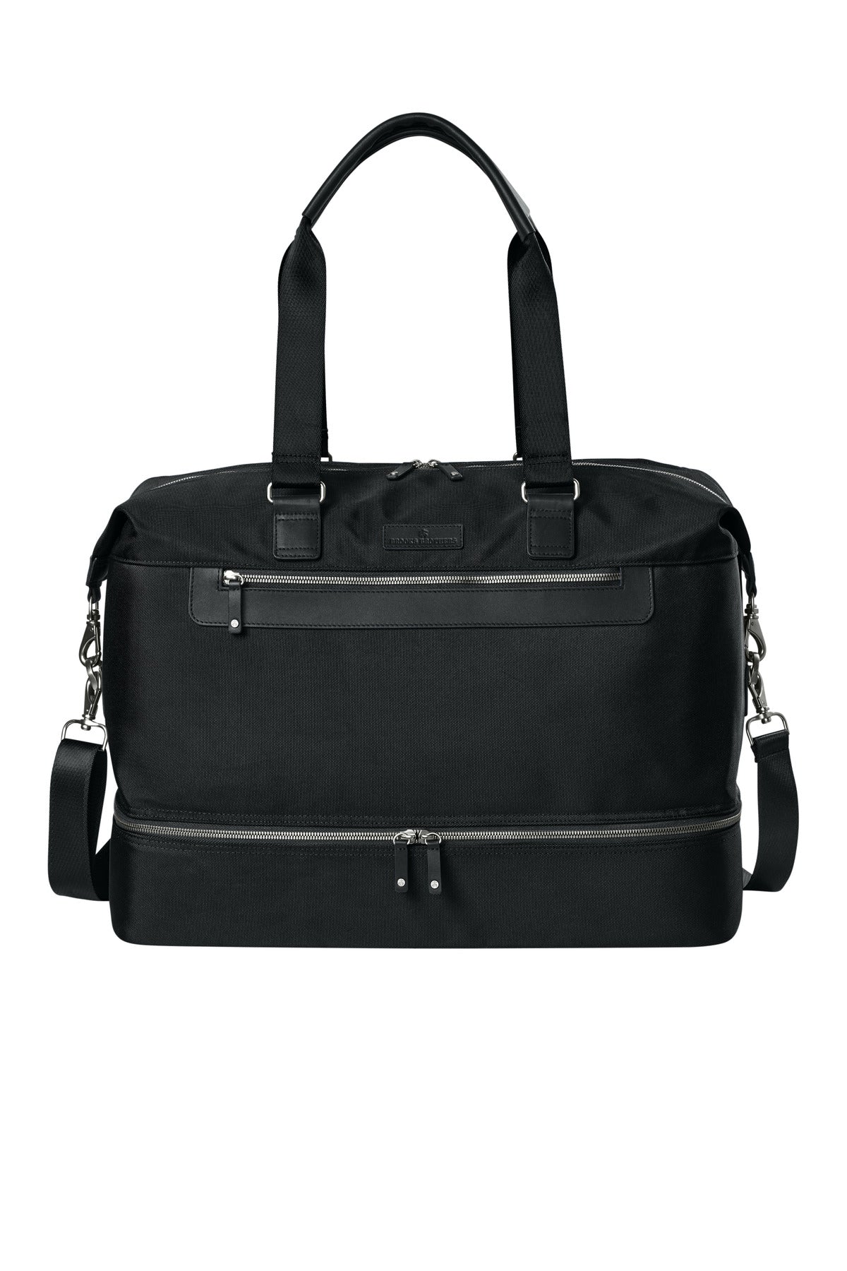 Brooks Brothers Oxford Weekender - Deep Black