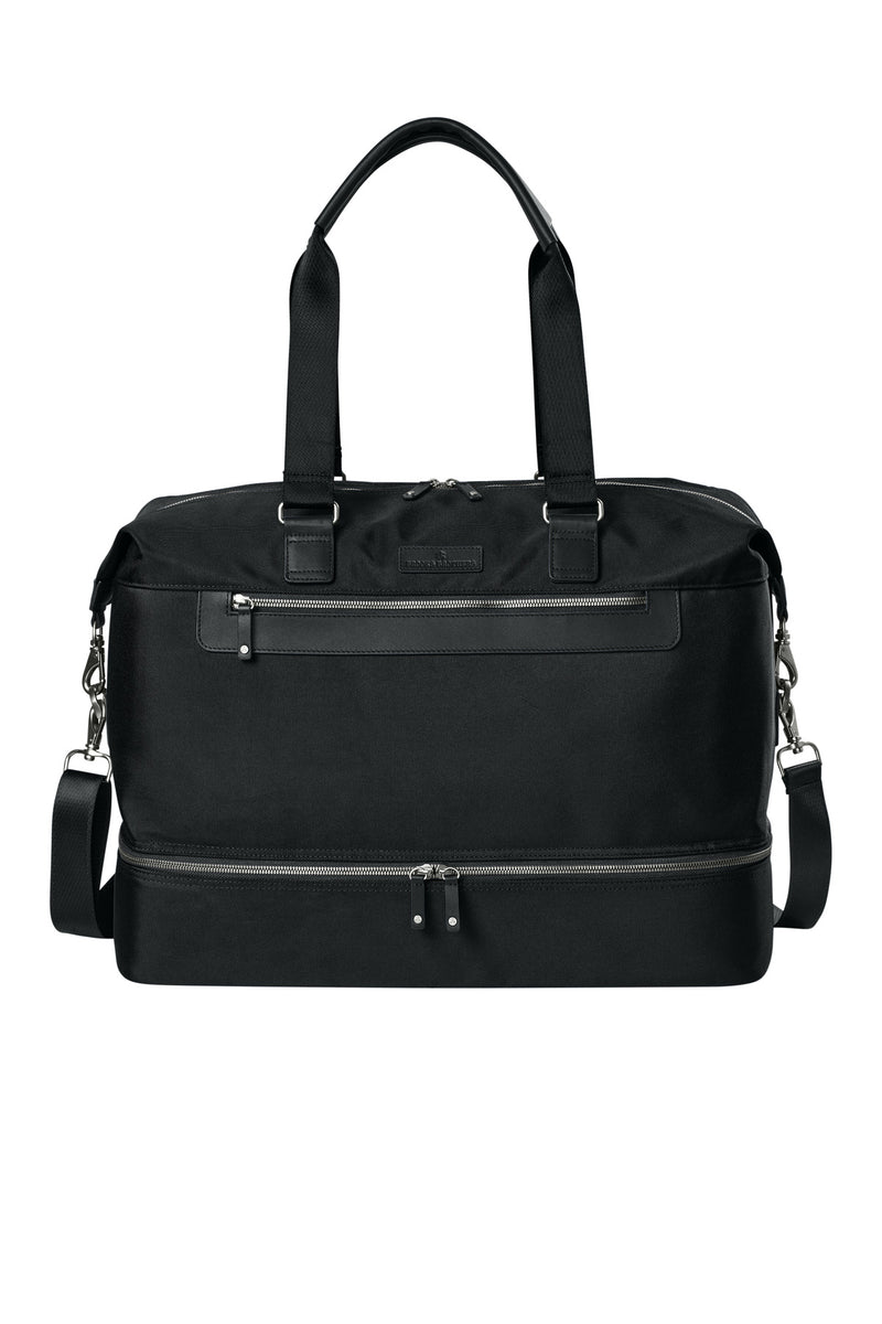 Brooks Brothers Oxford Weekender - Deep Black