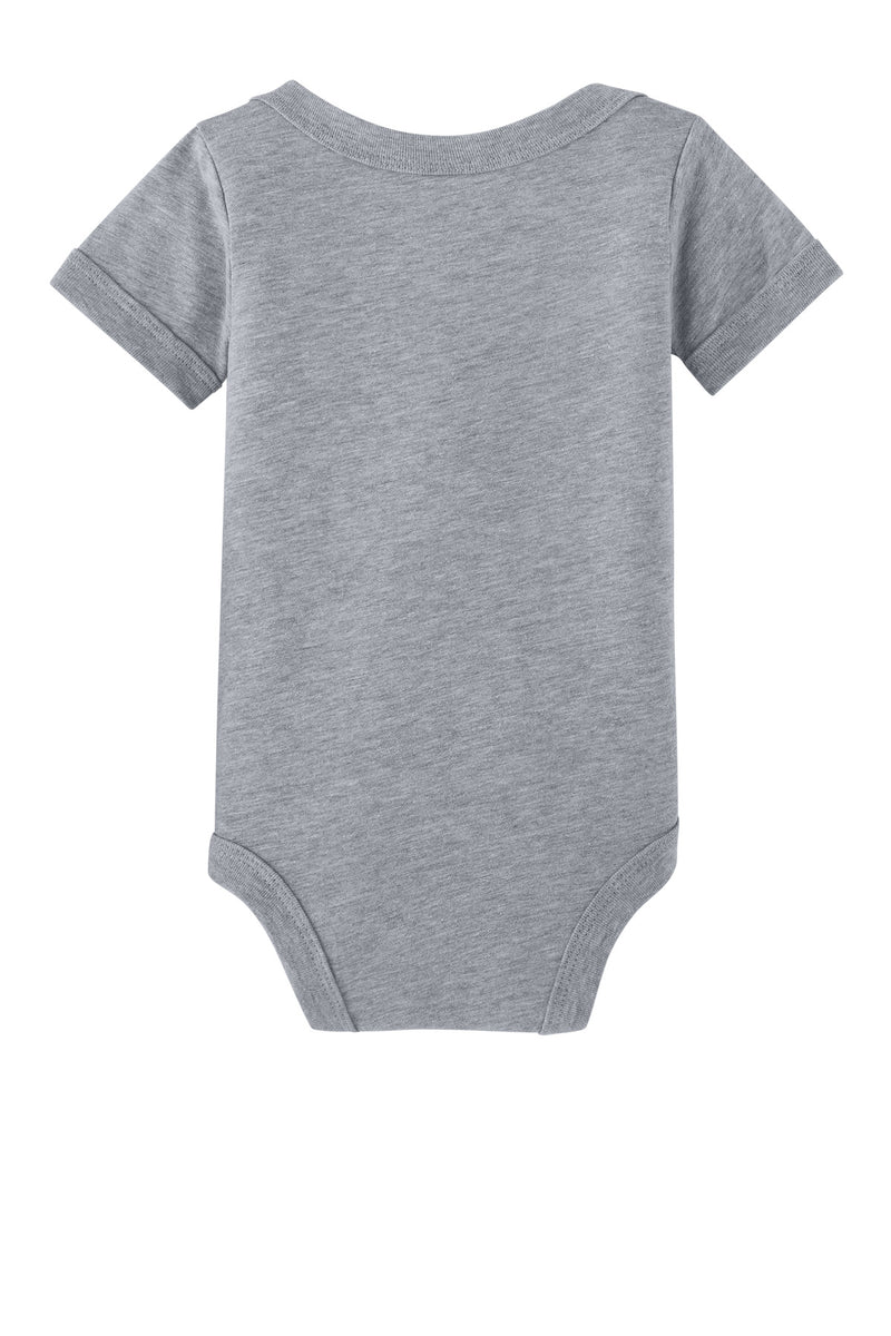 BELLA+CANVAS Infant Jersey Short Sleeve One Piece - Athletic Heather
