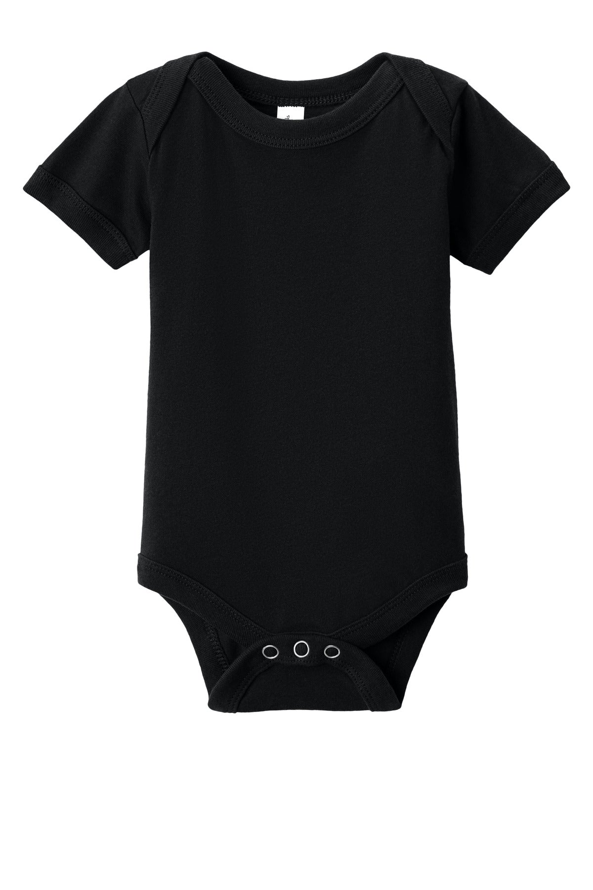 BELLA+CANVAS Infant Jersey Short Sleeve One Piece - Black