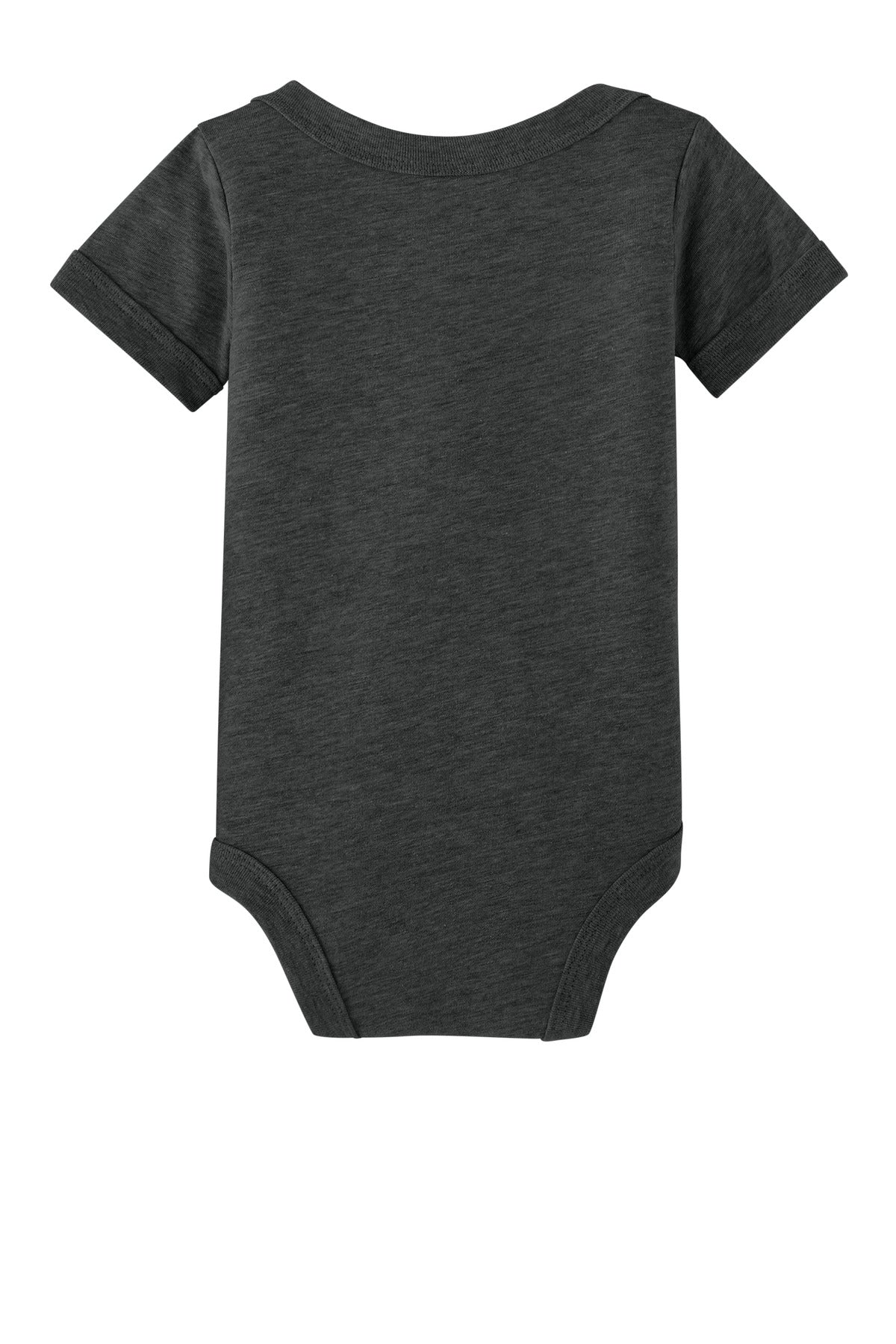 BELLA+CANVAS Infant Jersey Short Sleeve One Piece - Dark Grey Heather