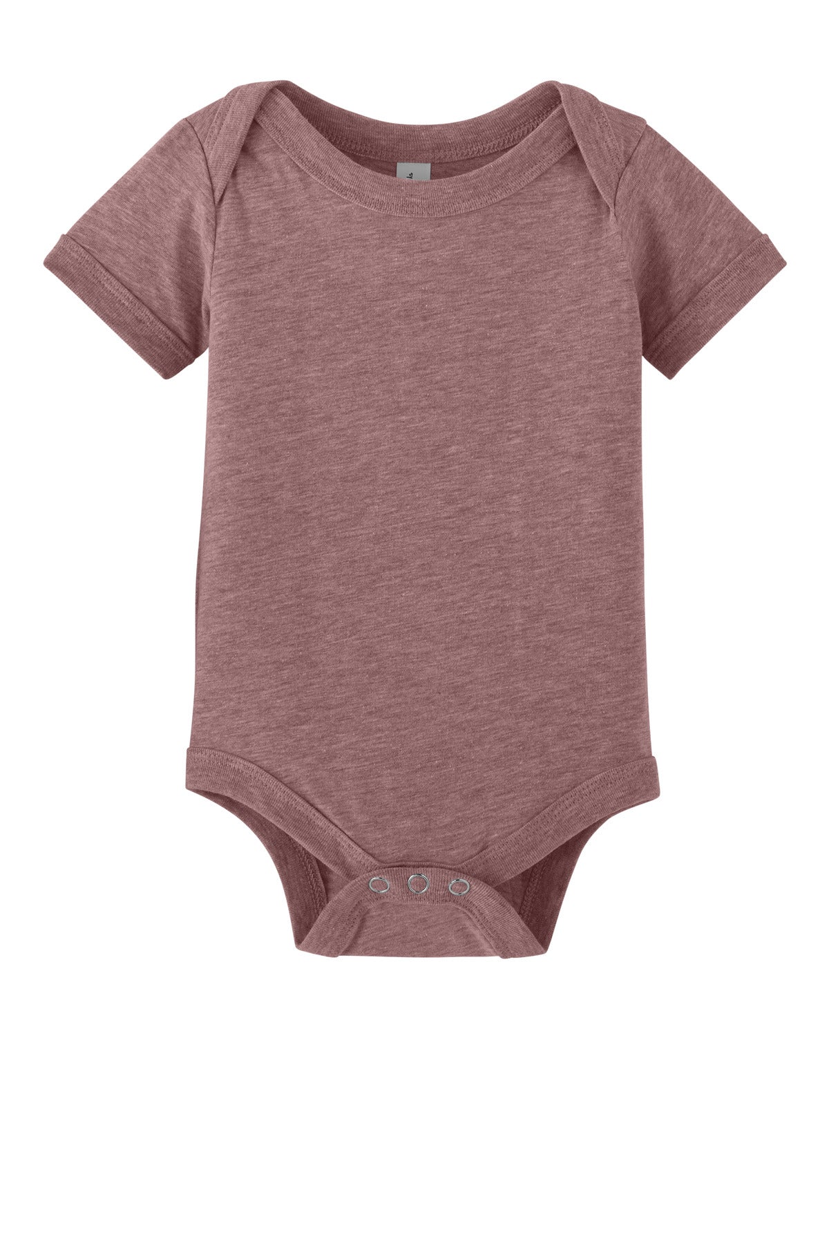 BELLA+CANVAS Infant Jersey Short Sleeve One Piece - Heather Mauve