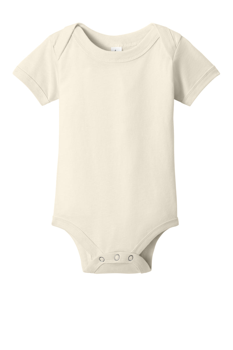 BELLA+CANVAS Infant Jersey Short Sleeve One Piece - Natural