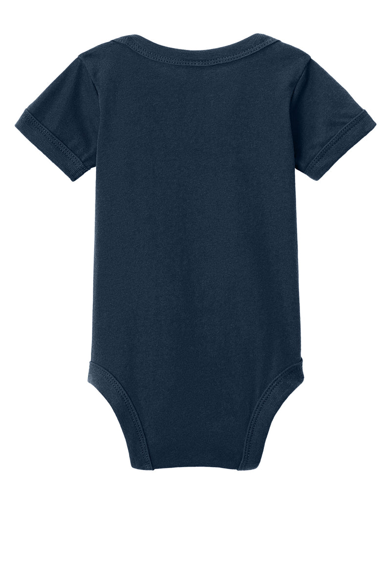 BELLA+CANVAS Infant Jersey Short Sleeve One Piece - Navy