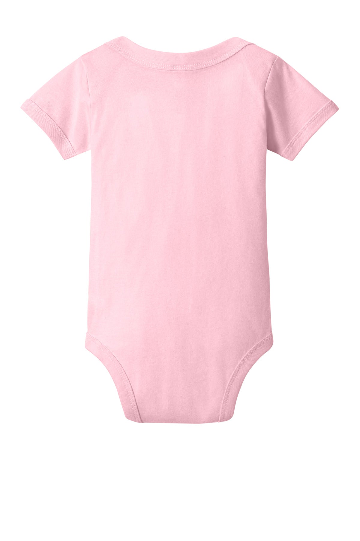 BELLA+CANVAS Infant Jersey Short Sleeve One Piece - Pink