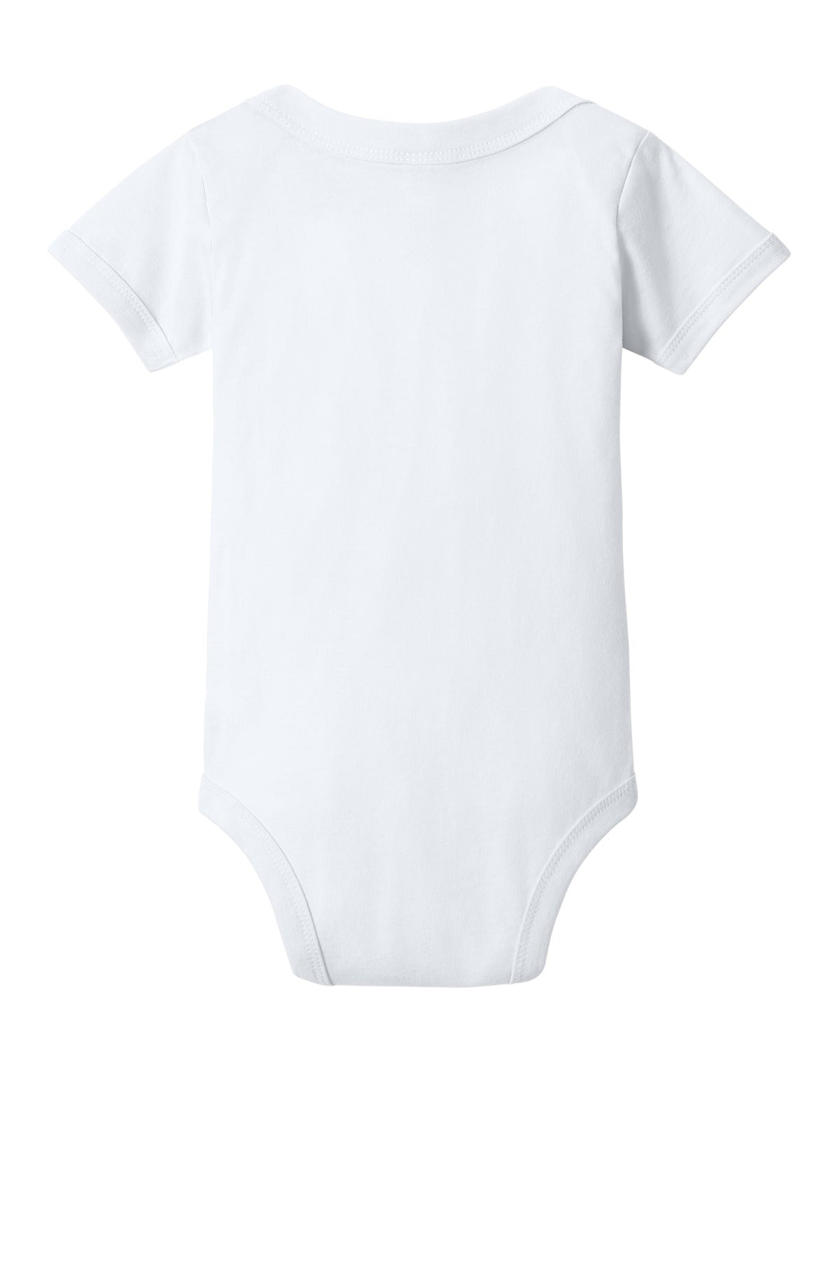 BELLA+CANVAS Infant Jersey Short Sleeve One Piece - White