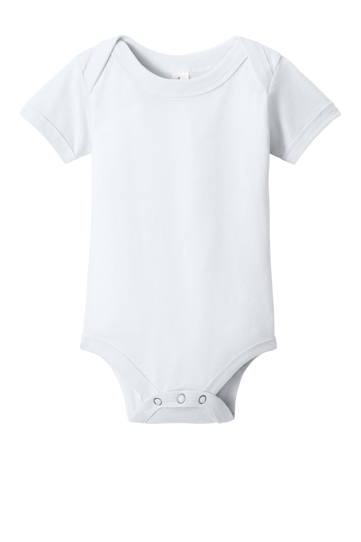 BELLA+CANVAS Infant Jersey Short Sleeve One Piece - White