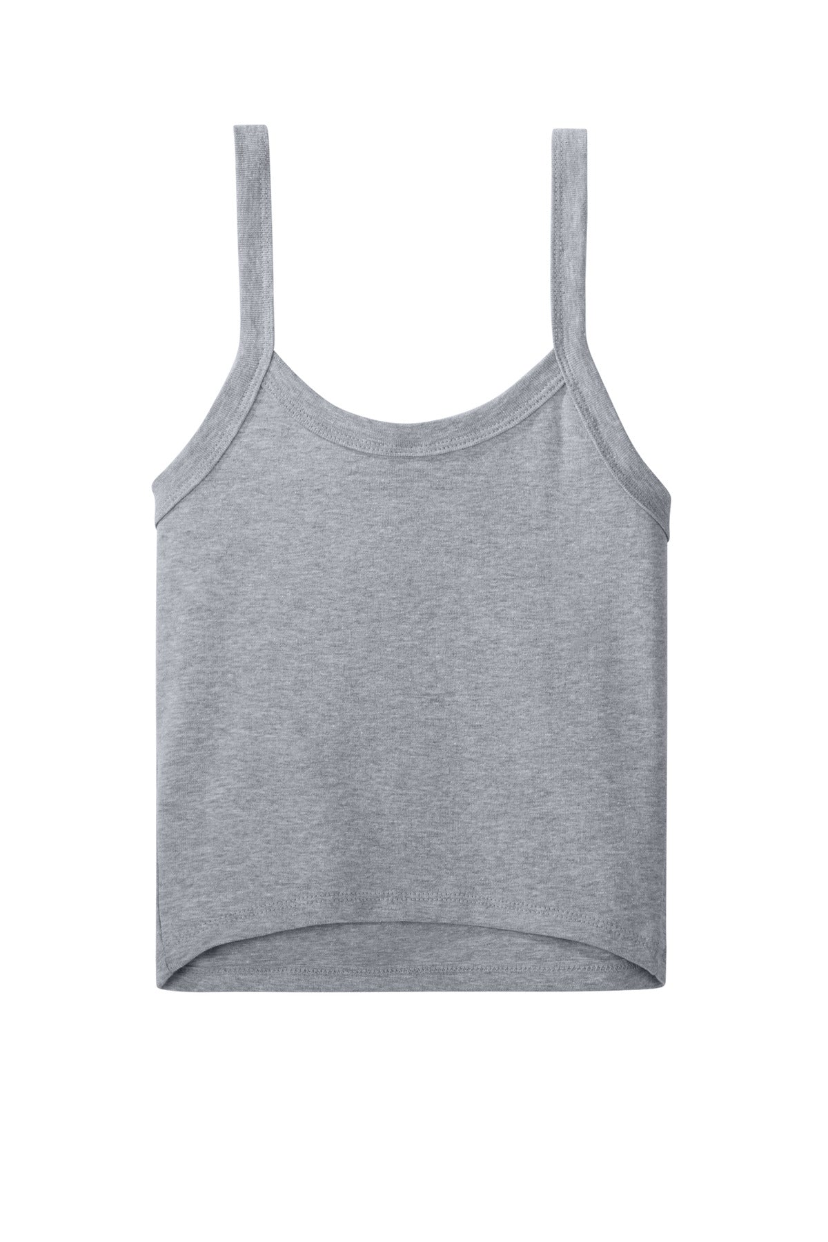 BELLA+CANVAS Women's Micro Rib Spaghetti Strap Tank - Athletic Heather