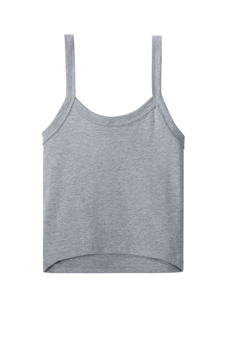 BELLA+CANVAS Women's Micro Rib Spaghetti Strap Tank - Athletic Heather