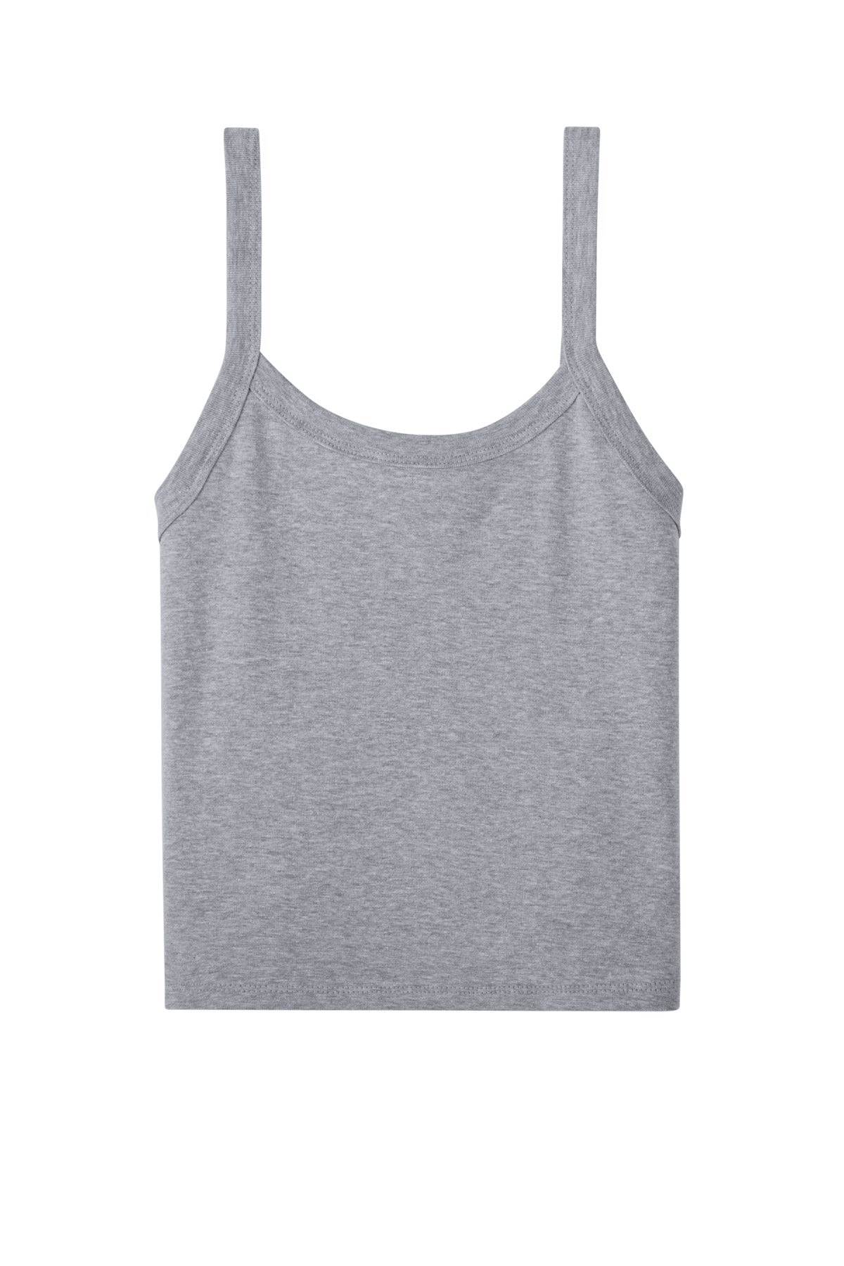 BELLA+CANVAS Women's Micro Rib Spaghetti Strap Tank - Athletic Heather