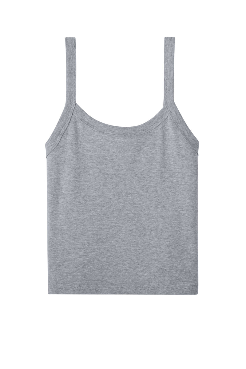 BELLA+CANVAS Women's Micro Rib Spaghetti Strap Tank - Athletic Heather