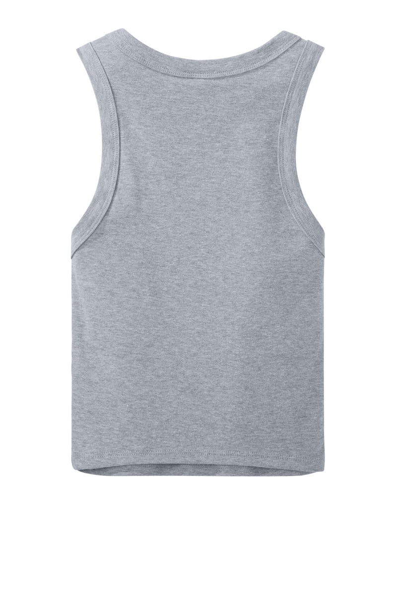 BELLA+CANVAS Women's Micro Rib Racer Tank - Athletic Heather