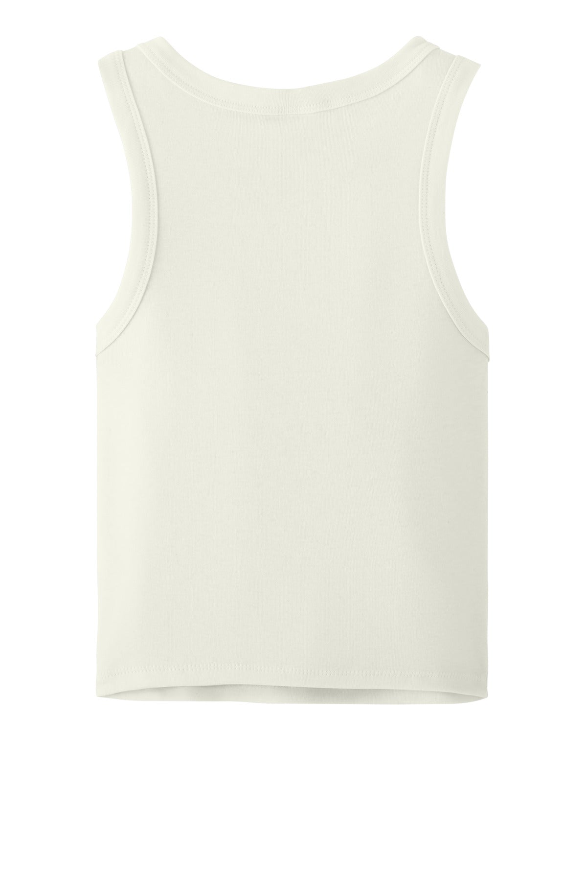 BELLA+CANVAS Women's Micro Rib Racer Tank - Solid Natural Blend