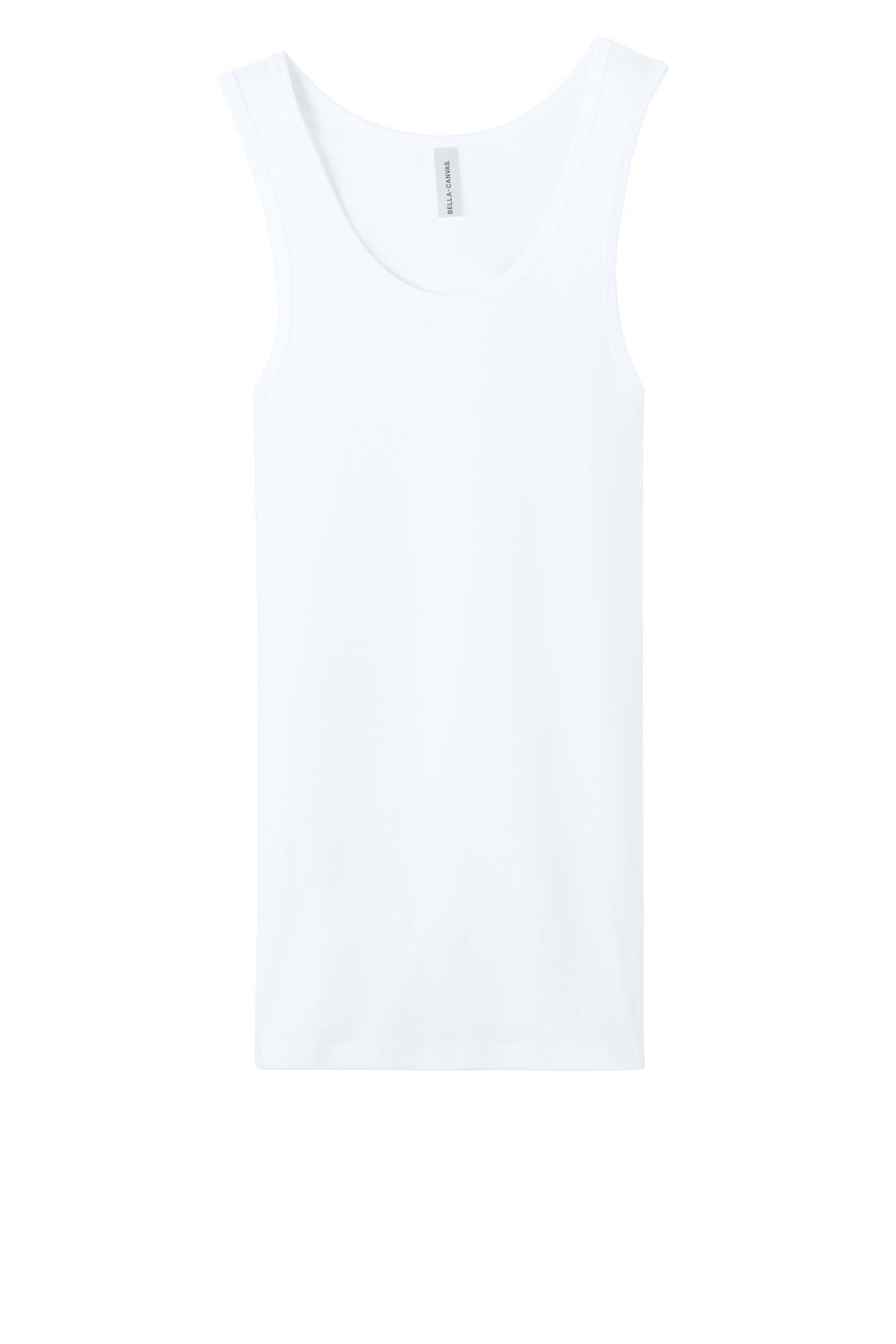 BELLA+CANVAS Women's Baby Rib Tank - White
