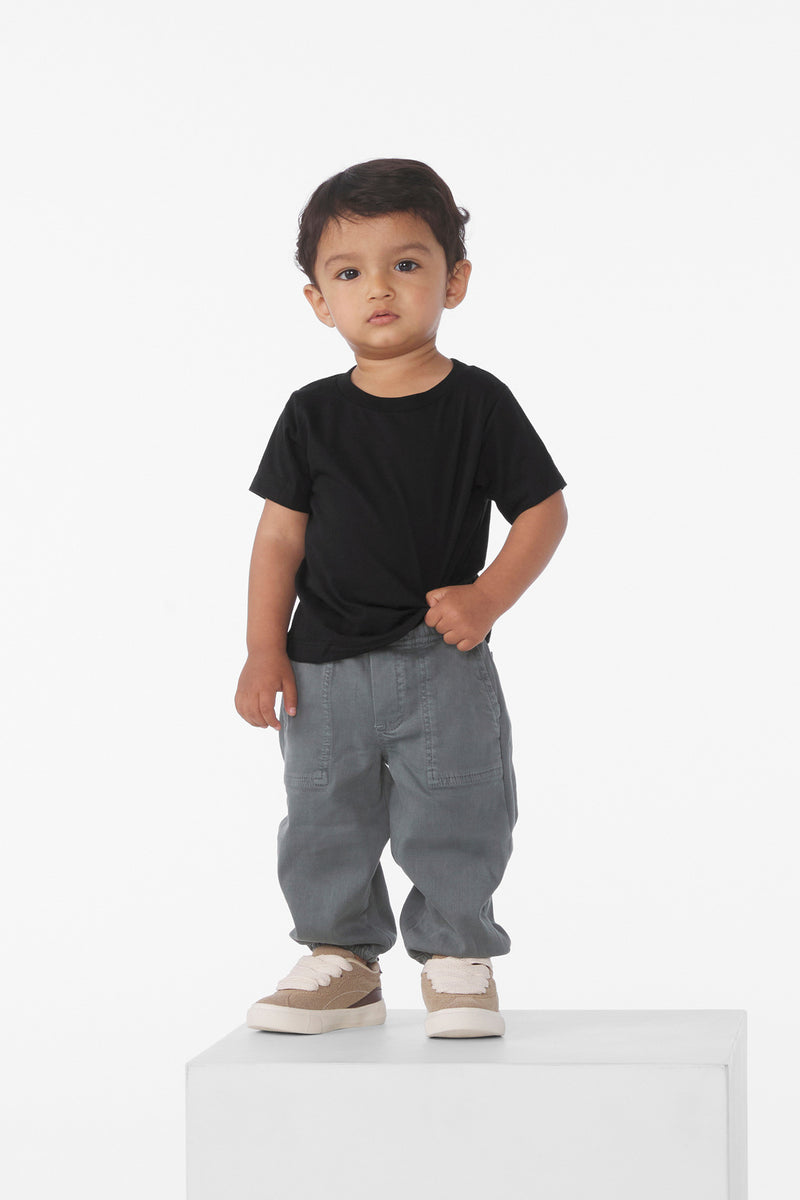BELLA+CANVAS Infant Jersey Short Sleeve Tee - Black