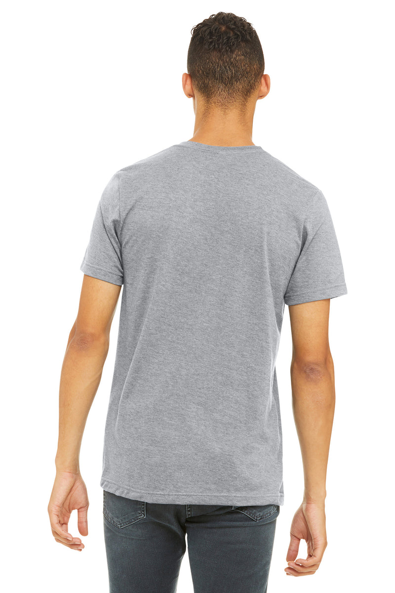BELLA+CANVAS  Unisex Heather CVC Short Sleeve Tee - Athletic Heather