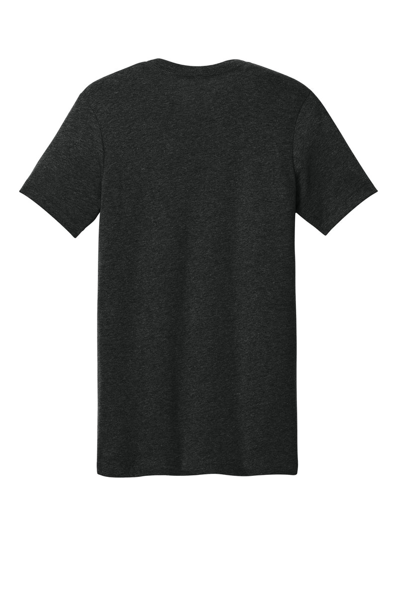 BELLA+CANVAS  Unisex Heather CVC Short Sleeve Tee - Black Heather