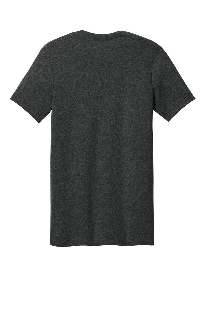 BELLA+CANVAS  Unisex Heather CVC Short Sleeve Tee - Dark Grey Heather