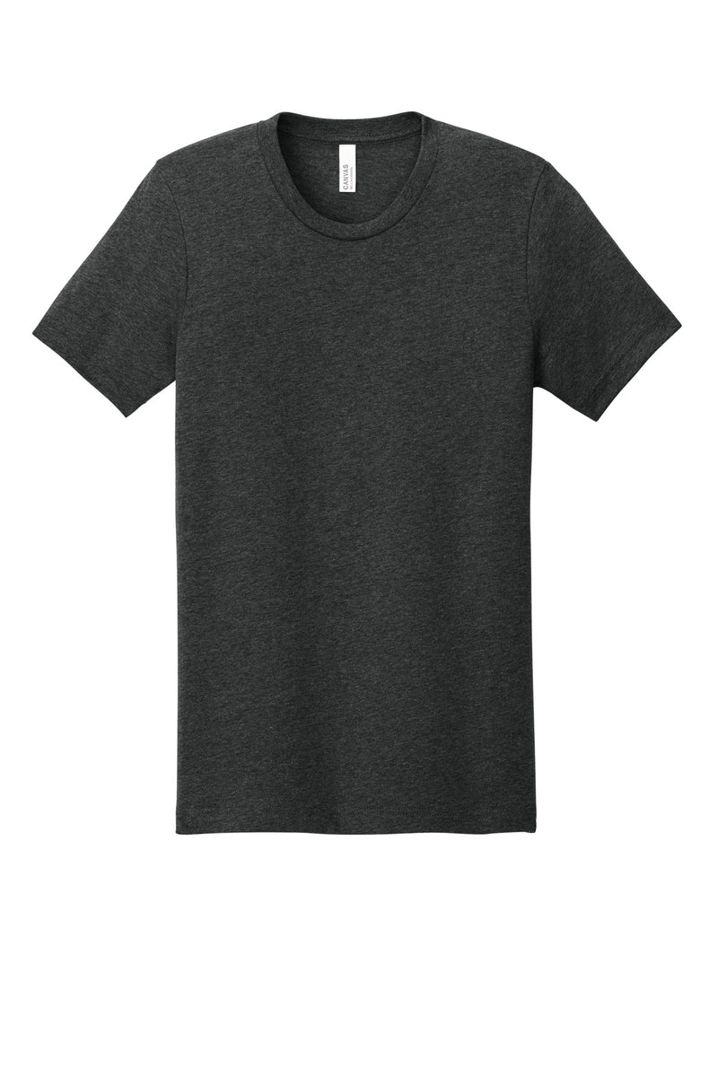 BELLA+CANVAS  Unisex Heather CVC Short Sleeve Tee - Dark Grey Heather